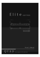 Quad Elite-Series - Owners Manual 